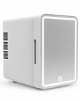 4L Cosmetic & Skincare Mini Fridge with LED Mirror – Portable Hot & Cold Beauty Fridge