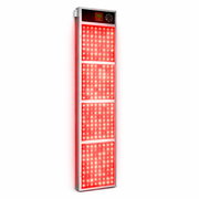 THEIA Infrared Red Light Sauna Panel – Standing Indoor LED Light Sauna, 660nm & 850nm, 1600W, Full Body Use
