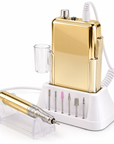 45K Brushless Professional Nail Drill 85W with HD Display, Rechargeable Battery & Charging Base
