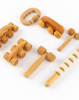 Wooden Massage Roller Set