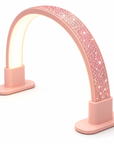 Luxury Crystal LED Nail Arch Lamp – 15W, 224 LEDs, 3-Color Professional Manicure Lighting
