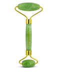Jade Roller Set Cooling Eye Gua Sha Tool Facial Beauty Massage For Face Jade Wheel Green