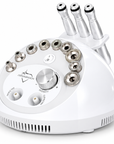3-in-1 Diamond Microdermabrasion & 3MHz Ultrasound Facial Machine – Vacuum, Spray & Diamond Tips