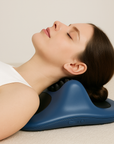 EMS Pulse Neck Pillow Massager – Electric Cervical Stretcher with Heating and Vibration for Muscle Relaxation
