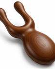 Wooden U-Shaped Massage Tool for Neck, Back & Body