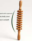 Theia Premium Handcrafted Sculpt Wood Massage Roller