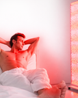 Full Body Red Light Therapy Panel Standing | 576 Dual-Chip LEDs | 9-Wavelength Infrared Light | Pain Relief & Recovery