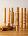 Theia Portable Wooden Muscle Roller Stick – Deep Tissue Relief for Athletes & Recovery