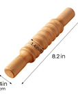 Theia Portable Wooden Muscle Roller Stick – Deep Tissue Relief for Athletes & Recovery