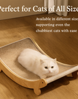 Theia Wooden Cat Scratcher & Bed