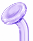 Flat High Frequency Glass Electrode Replacement Tip – Purple Facial Wand Tube