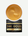 60PCS 24K Gold Eye Mask Anti Dark Circles Eye Patches for Puffy Eyes, Wrinkles, Fine Lines, Firming and Moisturizing Skincare