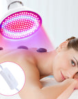 Red Light Therapy Lamp Deep Blue&Red 660nm Near Infrared 850nm for Full Body Skin