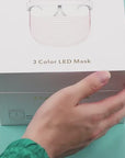 3 Color LED Shield Light Therapy Mask