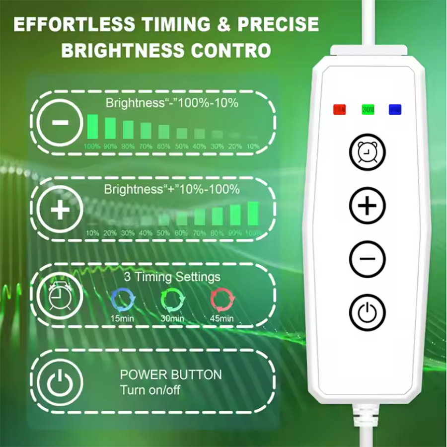 Theia Green Phototherapy Lamp, 520nm Green Happy Lamp