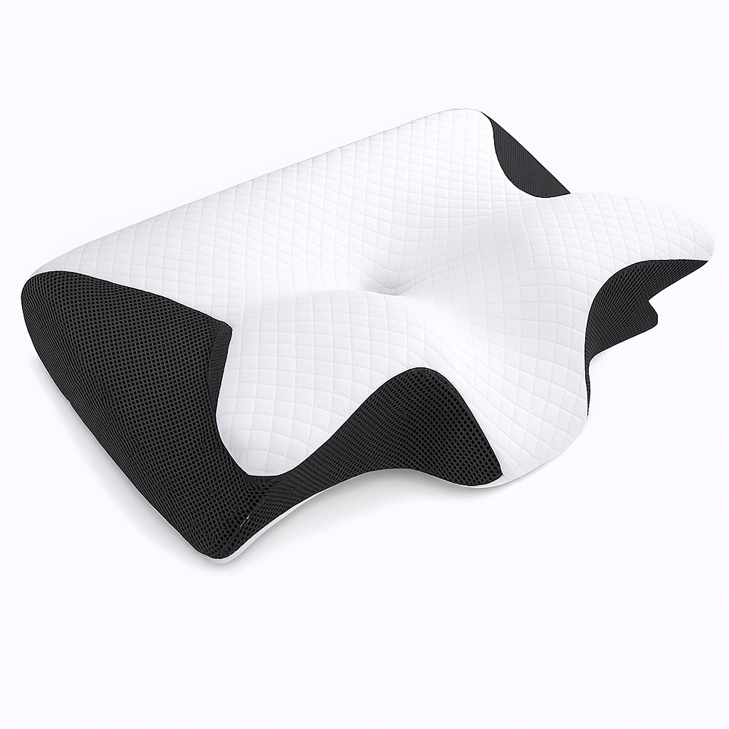 THEIA Ultimate Sleep Pro – Ergonomic Memory Foam Pillow for Neck Support & Spine Alignment