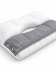 Adjustable Cervical Neck Support Pillow – Ergonomic 3-in-1 Sleeping Pillow with Detachable Neck Cushion