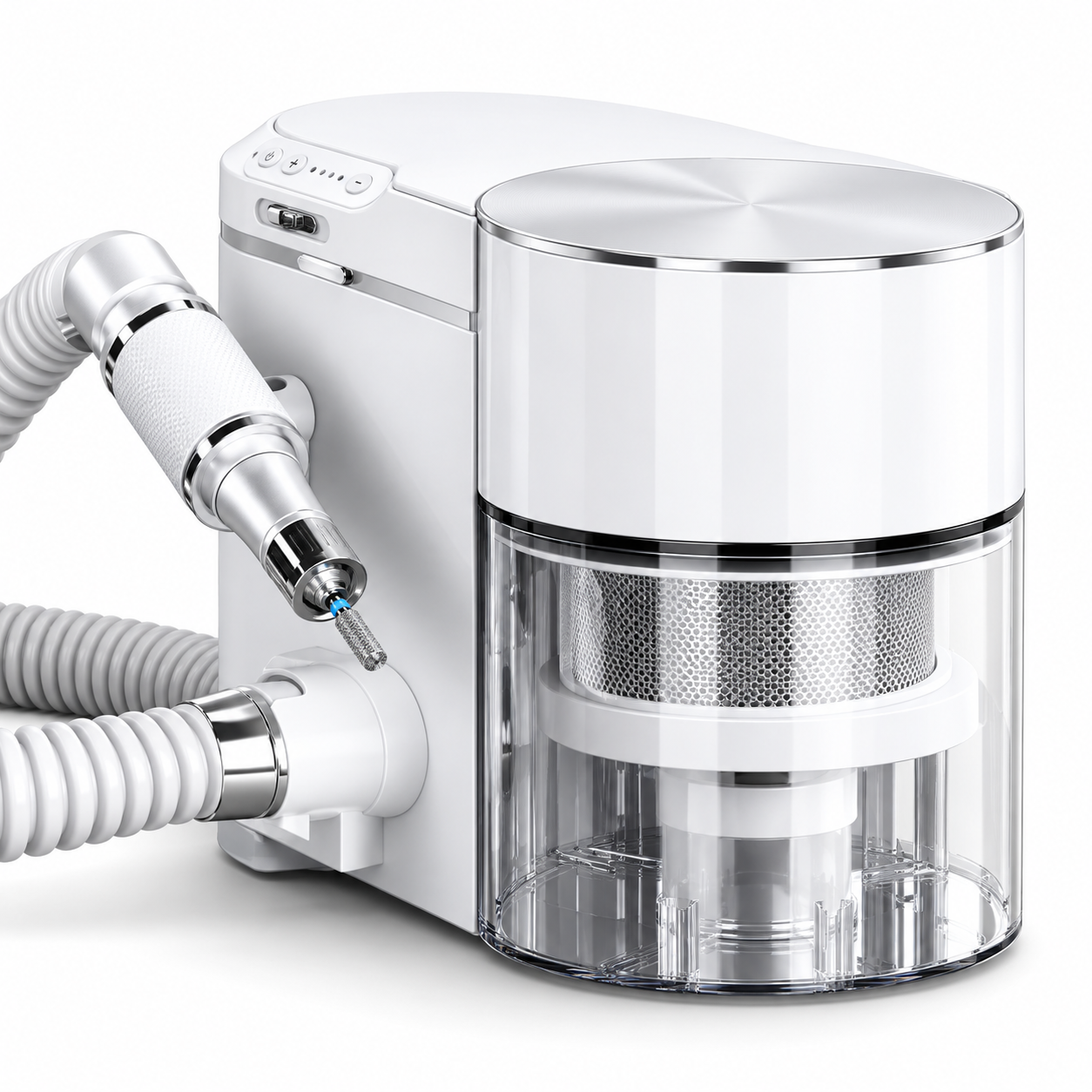 2-in-1 Professional Nail Drill & Dust Collector 35,000 RPM with 12kPa Suction