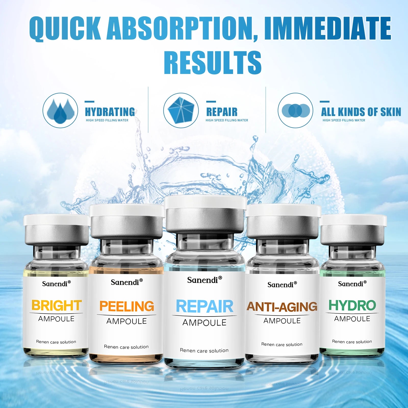 Theia JetPeel Oxygen Ampoule Set – Professional Oxygen Serum for Deep Hydration and Skin Renewal