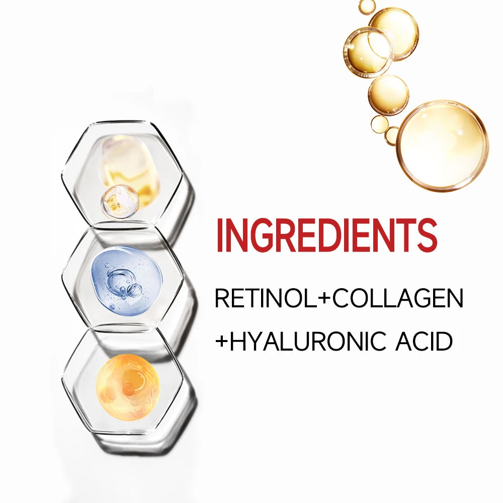 Retinol Collagen Complex Stick Set (3 Pieces) – Hydrating Skincare Bundle with Hyaluronic Acid