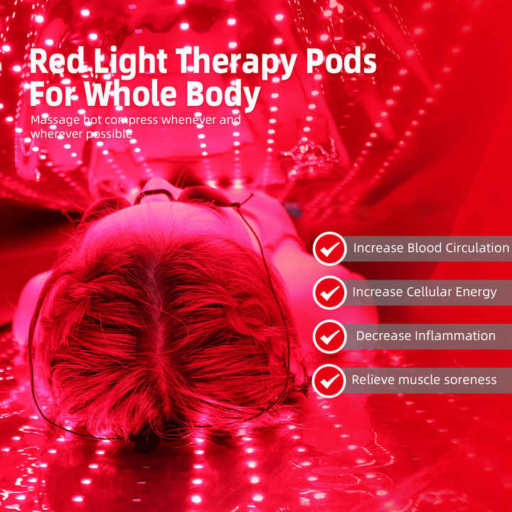 Theia Full Total Body Red Light Therapy Mat Strong 2320 LED’s (660nm and 850nm)