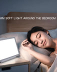 Winter Light Therapy Lamp - 10,000 Lux Full Spectrum SAD Lamp with Adjustable Brightness & Night Light Mode