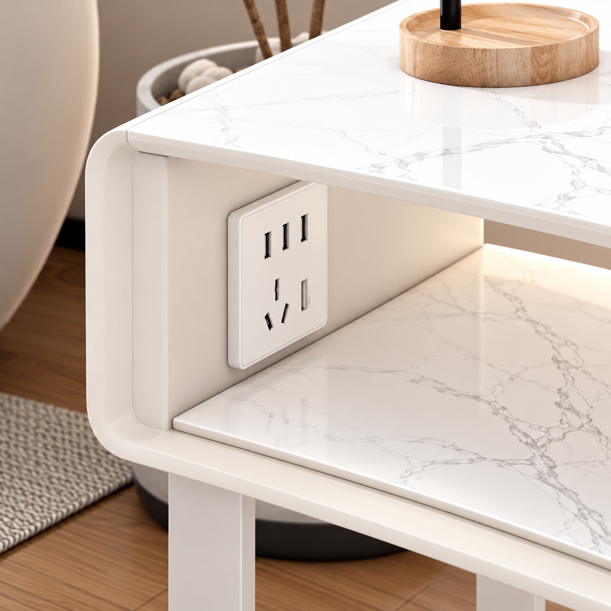 Luxury Double Manicure Nail Table