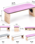 Professional Adjustable Foldable Nail Armrest – PU Leather Manicure Hand Rest with Wooden Stand