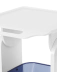 3-Tier Rolling Salon Trolley with Casters