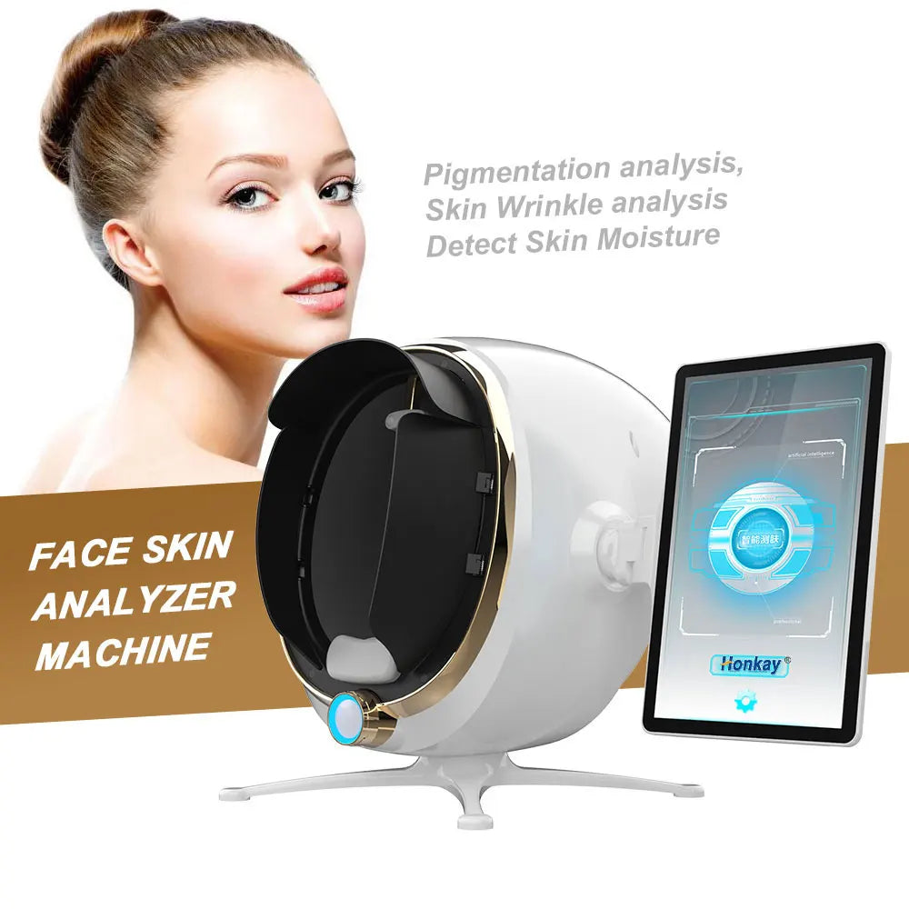 Theia 3D Skin Care Facial Analyzer Monitor Machine Magic Mirror Portable Testing English Detector Face Camera Test Analysis