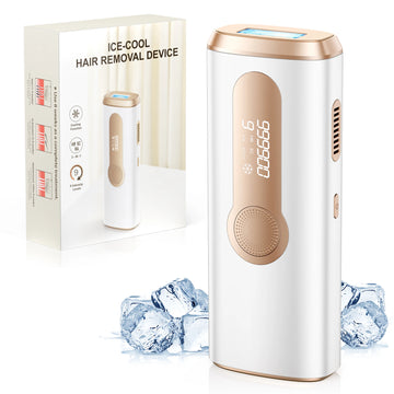 IPL Laser Hair Removal Device – Ice-Cooling 3-in-1 Permanent Hair Removal for Men & Women