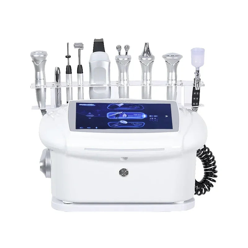 THEIA Korean HYCYNIS 9-in-1 Hydra Water Facial Machine | Ultrasonic Face Lifting & Anti-Aging Spa Equipment