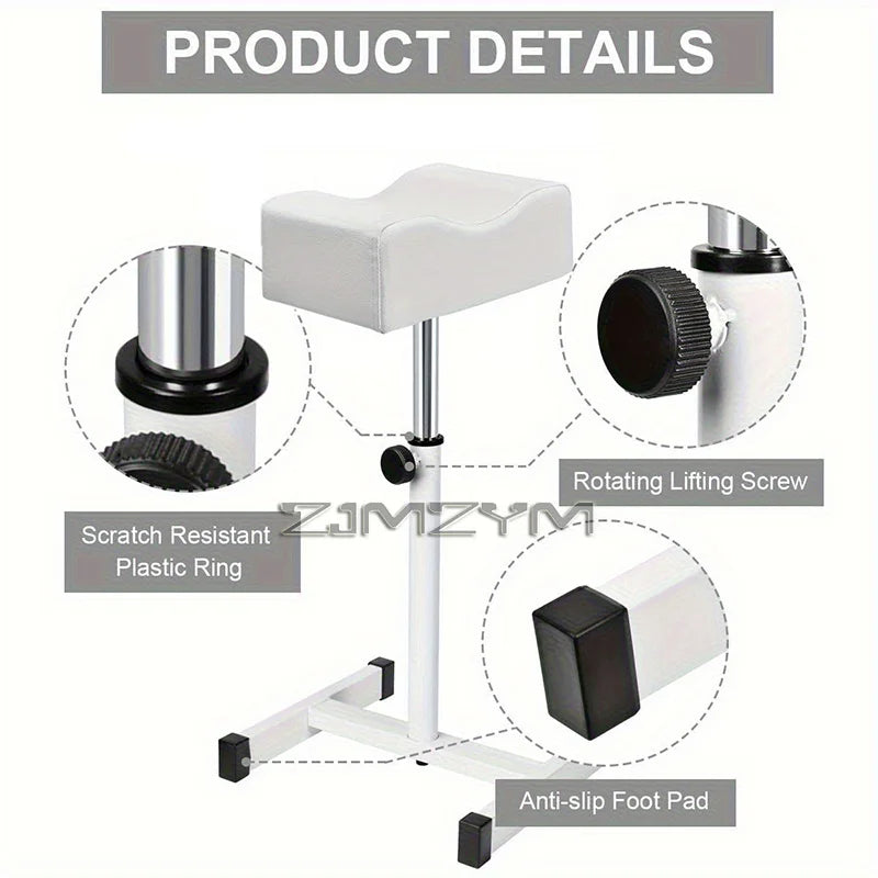 Adjustable Pedicure Footrest – Professional Manicure & Salon Foot Support Stand