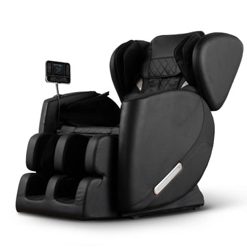 Zero Gravity Full Body Massage Chair – Recliner with Heating, Airbag Massage, Bluetooth Speaker, and Foot Roller for Ultimate Relaxation