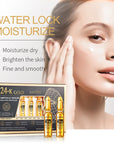 24K Gold Hyaluronic Acid Facial Ampoule Collection – Intensive Hydration & Radiance Skin Treatment
