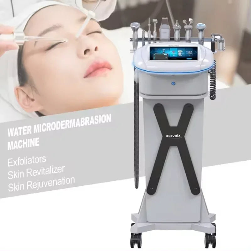 THEIA Korean HYCYNIS 9-in-1 Hydra Water Facial Machine | Ultrasonic Face Lifting & Anti-Aging Spa Equipment