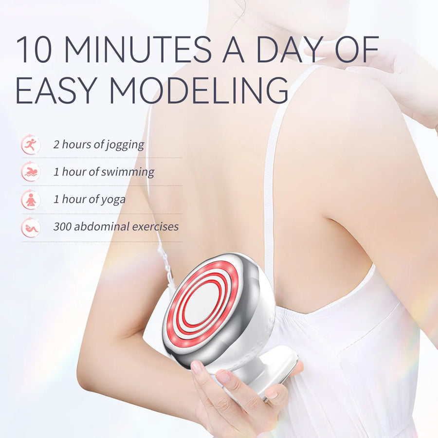 B-Anlan Body Cellulite Massager Cavitation RF Vibration EMS Slimming Skin Rejuvenation