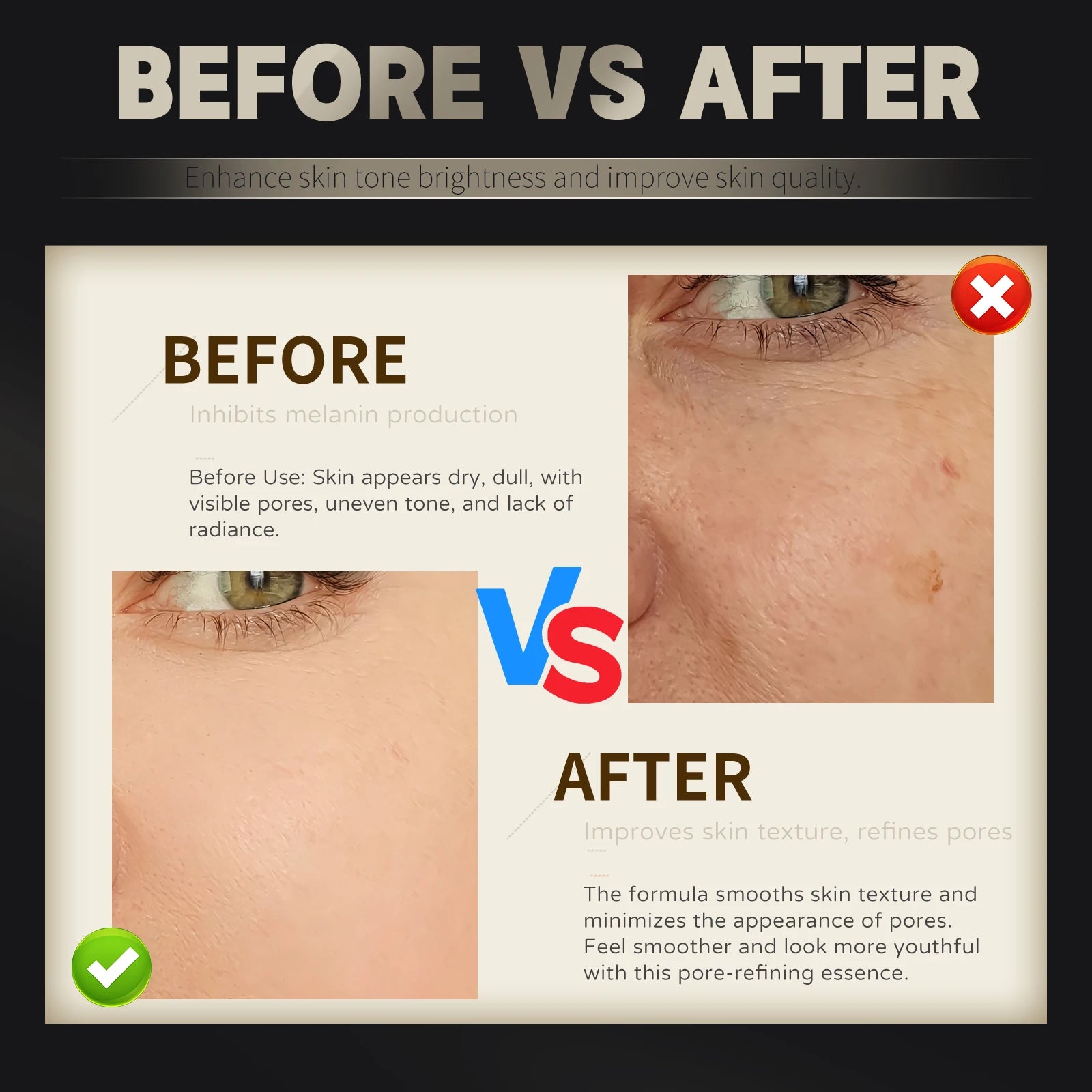 Hyaluronic Acid Serum 5ml x 10 – Anti-Aging & Deep Hydration Skin Repair Essence