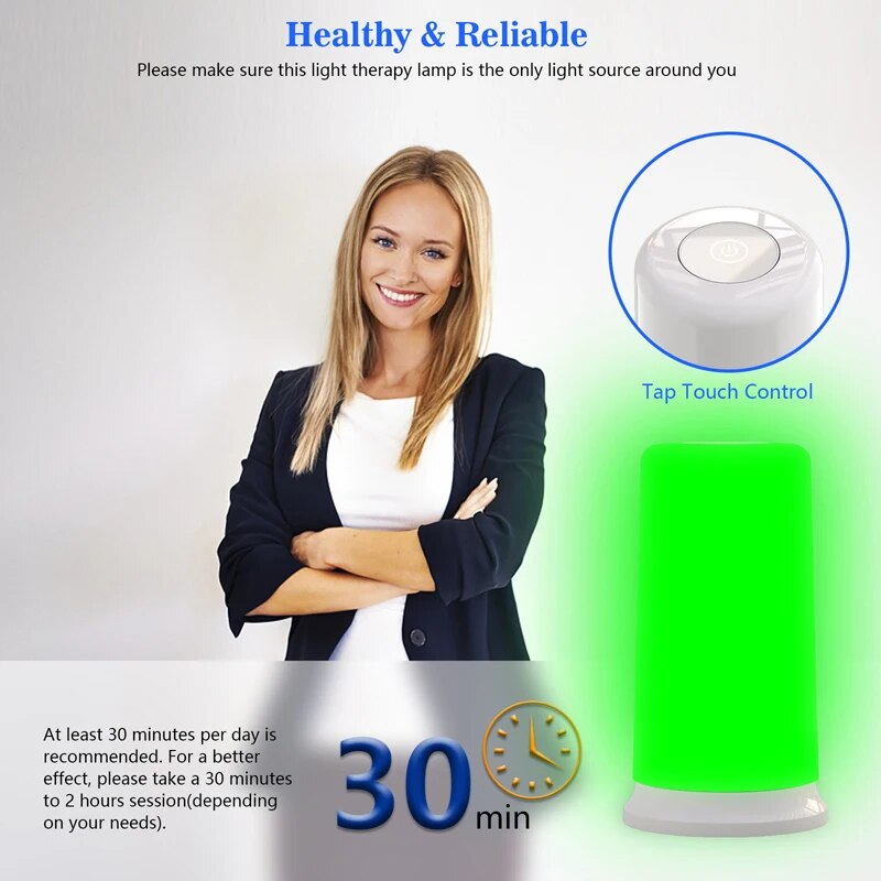 Theia Green Light Therapy Migraine Relief Lamp