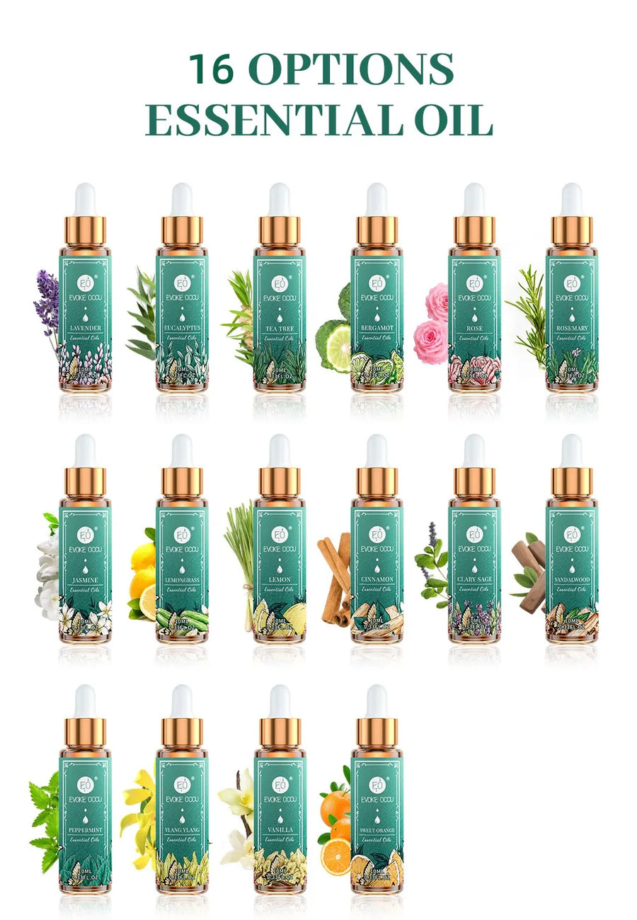 Theia 16 Set Pure Essential Oils for Facial Pro Hydro-Mist Steamer