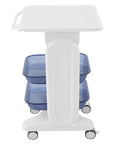 3-Tier Rolling Salon Trolley with Casters