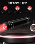 Red Light Therapy Target Torch – Portable & Powerful Light Therapy for Skin, Sleep & Recovery