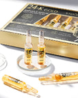 24K Gold Hyaluronic Acid Facial Ampoule Collection – Intensive Hydration & Radiance Skin Treatment