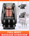 Theia Ultimate Zero Gravity Full Body Massage Chair with Heat & Bluetooth