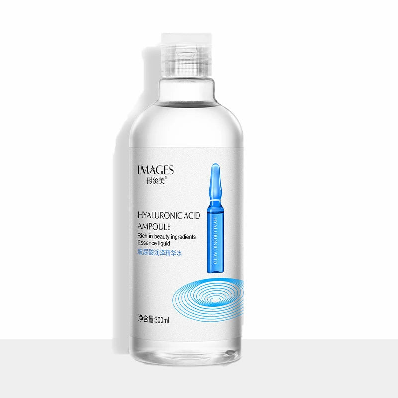 Hyaluronic Acid Facial Essence Serum – Intensive Hydration, Niacinamide & Vitamin C Skin Brightening Formula (150ml / 300ml / 500ml)