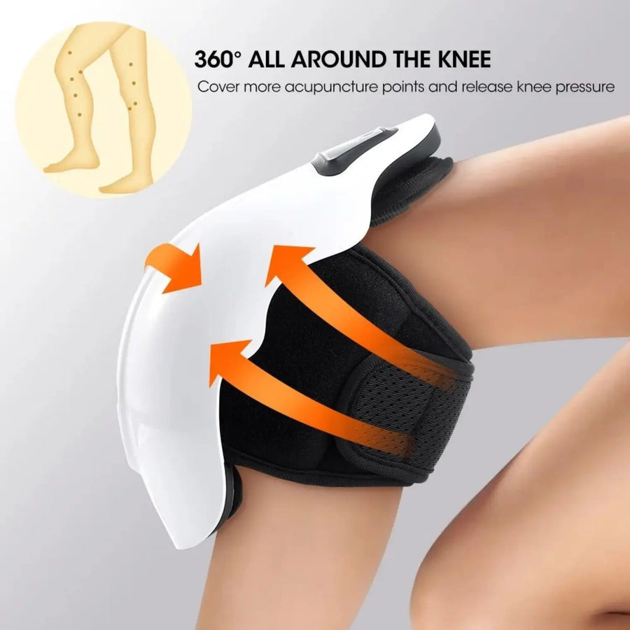 Theia KneeRelief Pro: Advanced 3-in-1 Knee Massager for Fast Pain Relief & Recovery