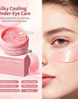 Caffeine Collagen Hydrogel Under Eye Patches – 60 Pieces / 30 Pairs – Pink