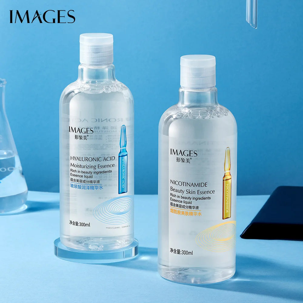 Hyaluronic Acid Facial Essence Serum – Intensive Hydration, Niacinamide & Vitamin C Skin Brightening Formula (150ml / 300ml / 500ml)