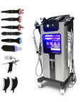 10-in-1 Hydro Dermabrasion Machine - Face Lifting, Deep Cleansing, Aqua Peeling, Skin Rejuvenation, and Spa Skin Care Device