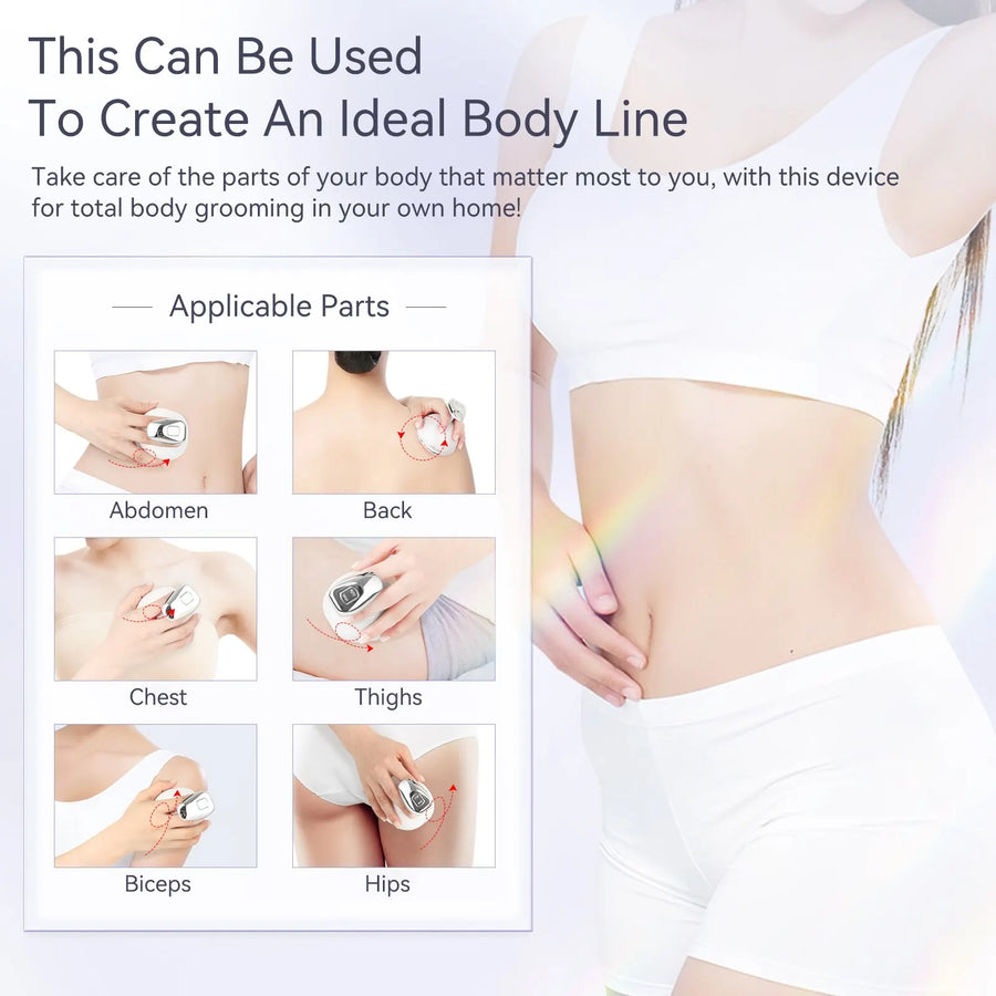 B-Anlan Body Cellulite Massager Cavitation RF Vibration EMS Slimming Skin Rejuvenation